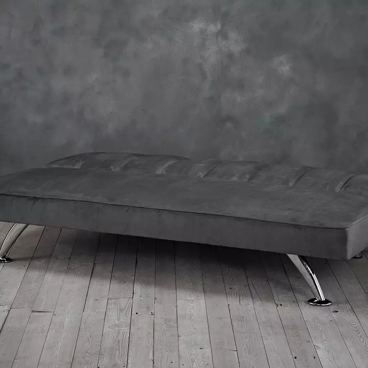 Seater Sofa Pattens Furniture Stoke, Velvet Grey Sofa Bed